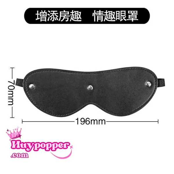 Bịt mắt da chơi bdsm cơ bản