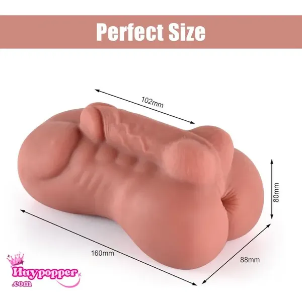 Búp bê tình dục nam bán thân 6 múi - Titan Muscle