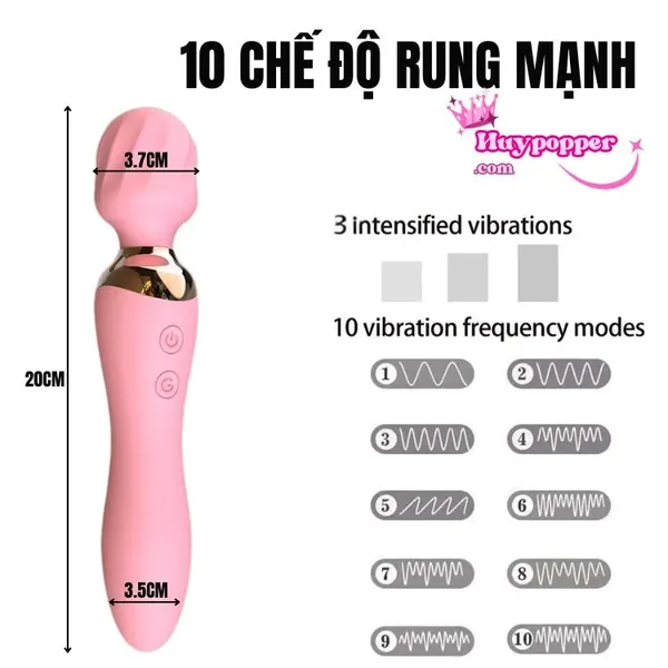 Gậy Rung Cầm Tay Eros Mini - Bỏ Túi & Chống Nước