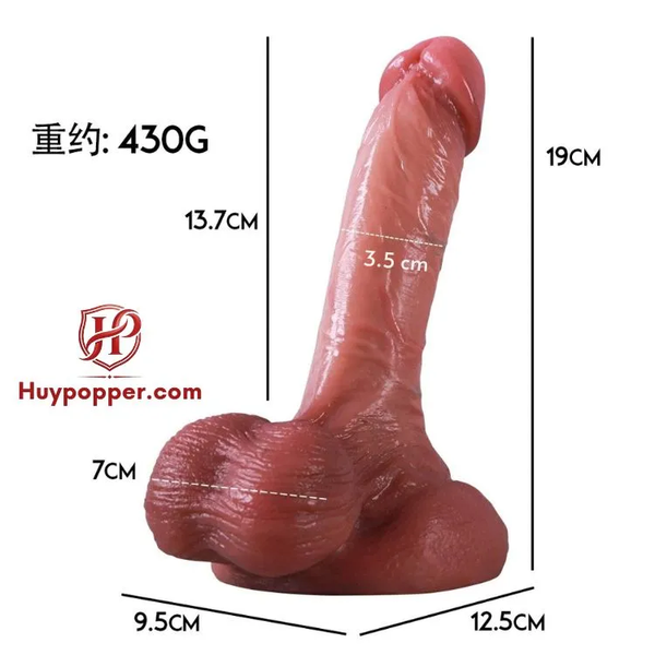 Dương Vật Giả Castor Dáng Cong Tự Nhiên Kích Thích Sâu