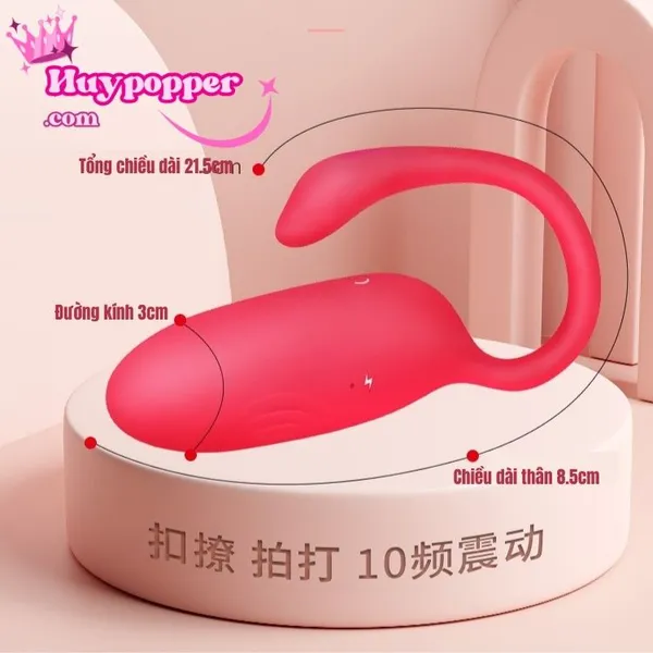 Trứng Rung Thiên Nga Flamingo Điều Khiển Từ Xa Bằng App