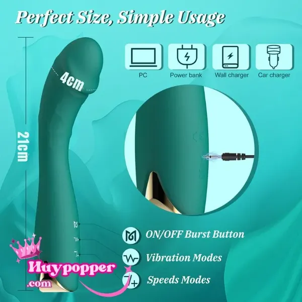 Dương vật giả cao cấp cá voi xanh cực mạnh