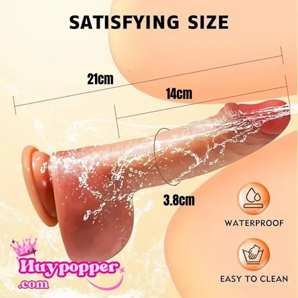 Dương Vật Giả Xuất Tinh Giống Thật