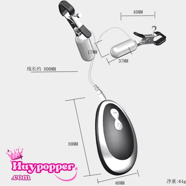 Kẹp vú rung inox Sella
