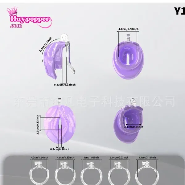 Khóa Dương Vật Hình Âm Đạo Harem - Hạn Chế Cương Dương, Tránh Tuột Hiệu Quả