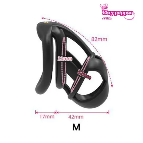 Khóa dương vật chữ X size trung