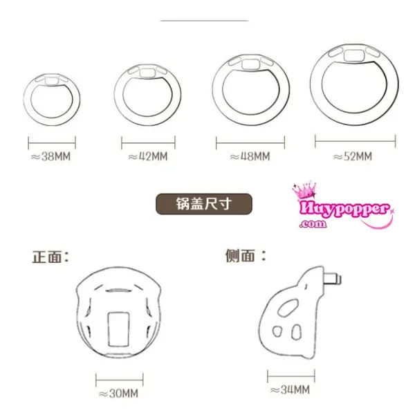 Khóa dương vật cobra size nub