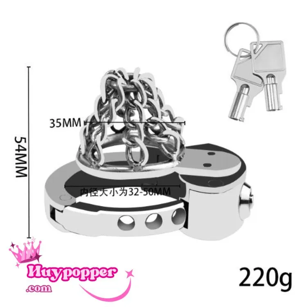 Khóa dương vật inox xích sắt thông minh
