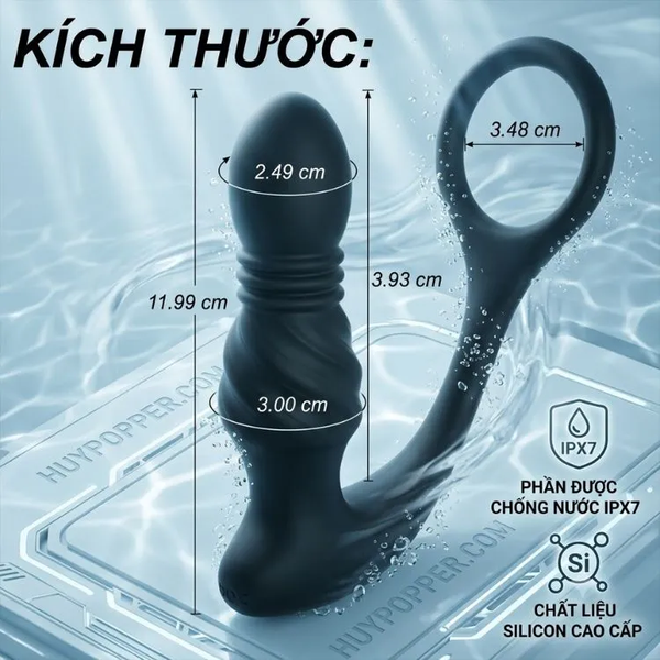 Máy rung thụt tuyến tiền liệt Numa – Kích thước nhỏ gọn bằng ngón tay không đau