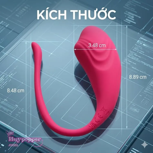 Trứng rung tình yêu kết nối App điều khiển từ xa Billy thông minh