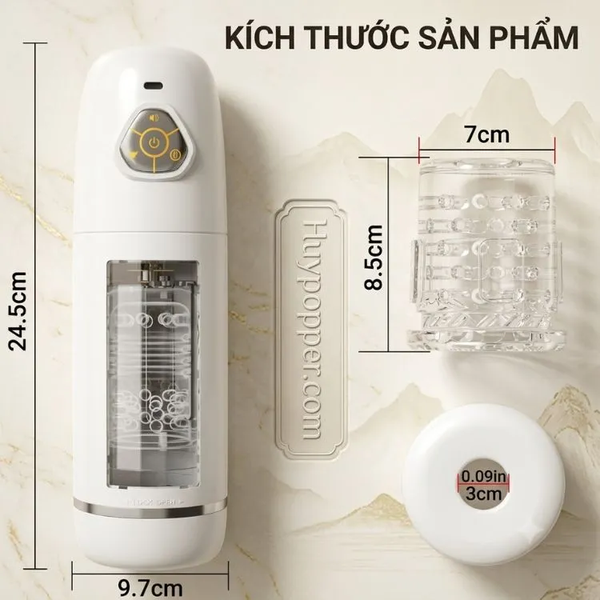 Máy Thủ Dâm Xoay Thụt Erolabs Thế Hệ Mới | Chống Nước, Dễ Vệ Sinh
