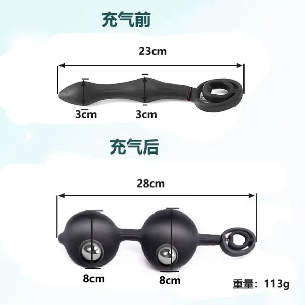 Plug hậu môn bơm hơi giúp nông lỗ