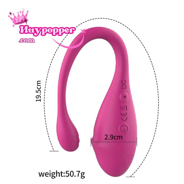 Trứng Rung Nòng Nọc Điều Khiển Từ Xa Bằng App