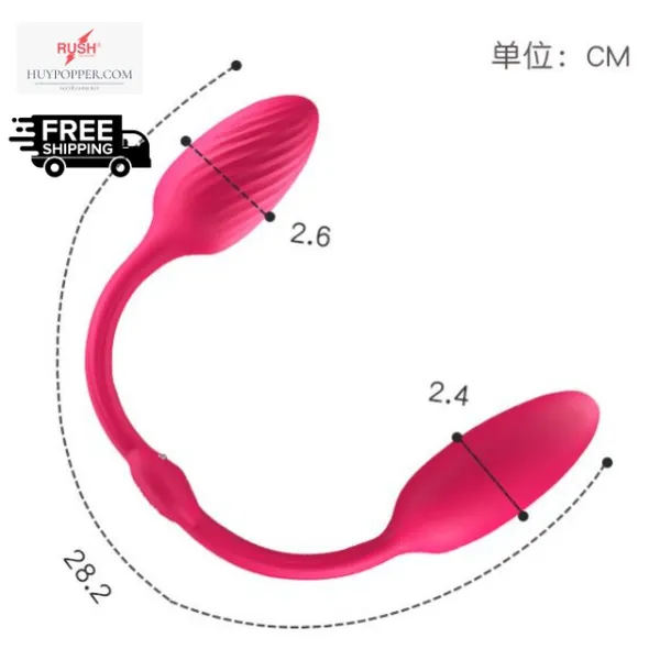Trứng Rung 2 Đầu - Điều Khiển Từ Xa
