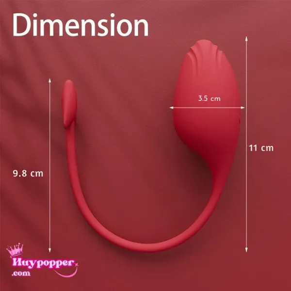 Trứng Rung App Succubus – Điều Khiển Qua Điện Thoại, Rung Theo Nhạc