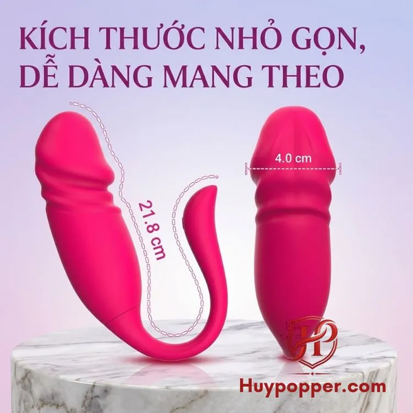 Trứng Rung Thụt Vibe Connect Điều Khiển App Thông Minh