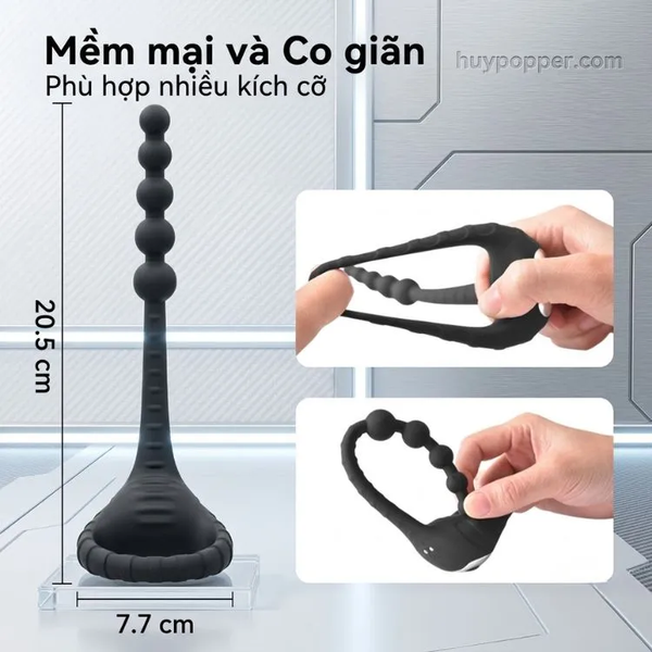 Máy Rung Tuyến Tiền Liệt Điều Khiển Từ Xa Siêu Nhạy Muji
