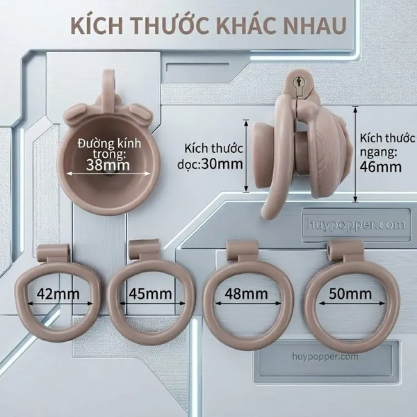 Khóa trinh tiết nam tạo hình âm vật FRRK chính hãng cao cấp