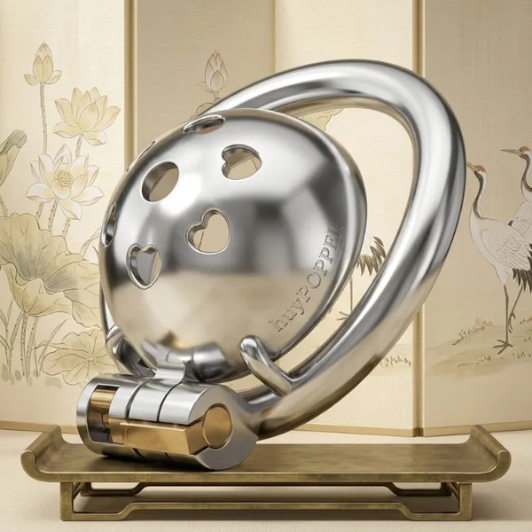 Lồng khóa cu inox đúc dày Litorius ép sát háng tàng hình phẳng lì