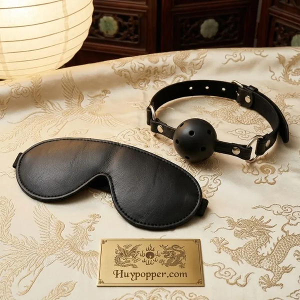 BDSM Kit 10 Món Da PU Lót Lông Cao Cấp | Bộ Đồ Chơi BDSM Cho Người Mới