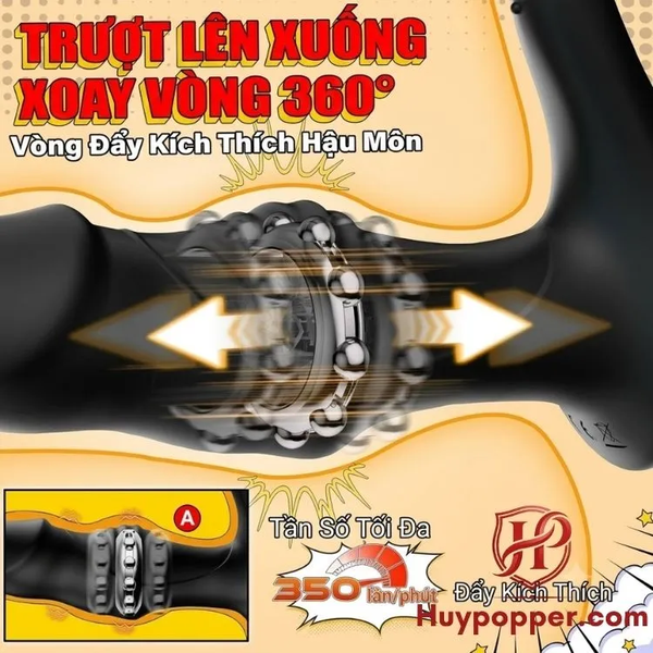 Máy Kích Thích Tuyến Tiền Liệt Ancus Điều Khiển Từ Xa