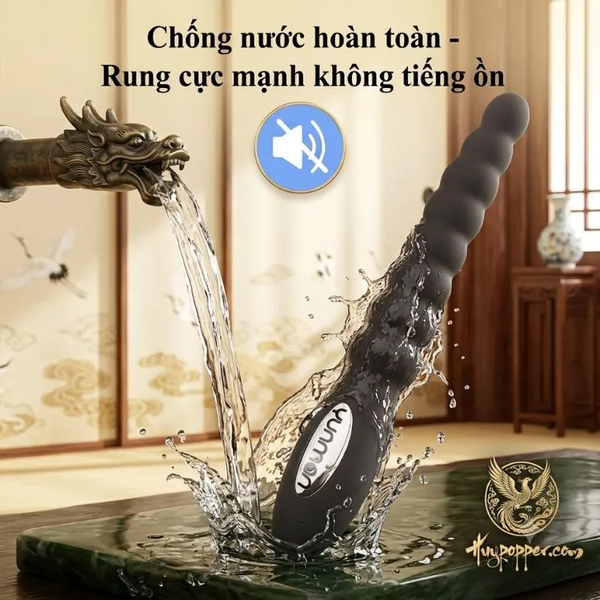 Máy Massage Hậu Môn Dragon Whip | Thiết Kế Chuỗi 8 Bóng Cho Người Mới Bắt Đầu