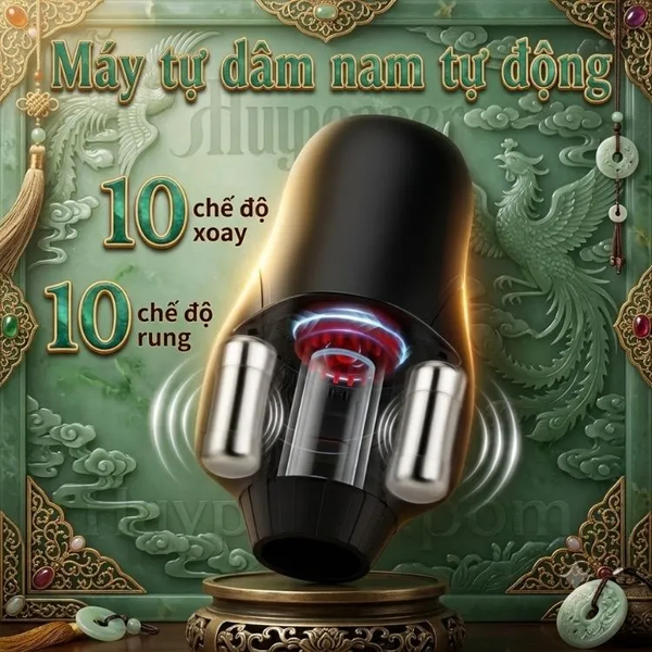 Máy mút liếm dương vật Caelum tự động chống nước cao cấp máy sử dụng pin sạc