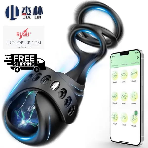 Máy Rung Thủ Dâm Đầu Dương Vật Điều Khiển Bằng App