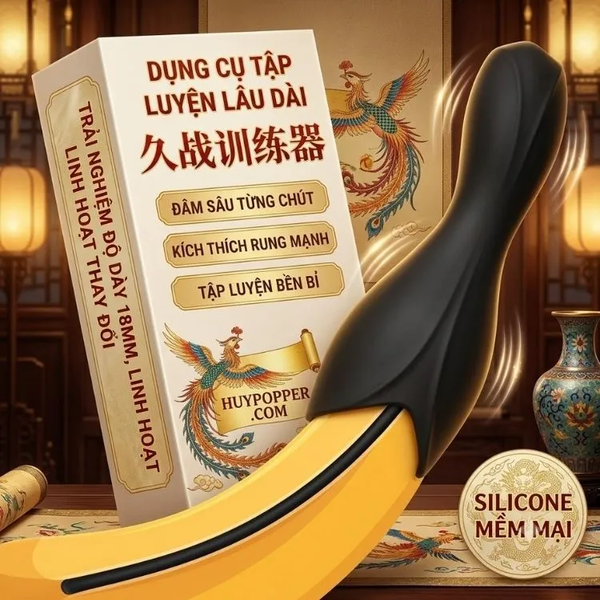 Máy Rung Luna Kích Thích Quy Đầu Kèm Que Thông Tiểu Rời