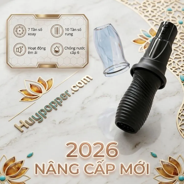 Máy Thủ Dâm Nam Xoay Rung 2 Chiều Strix | Phiên Bản Nâng Cấp 2026