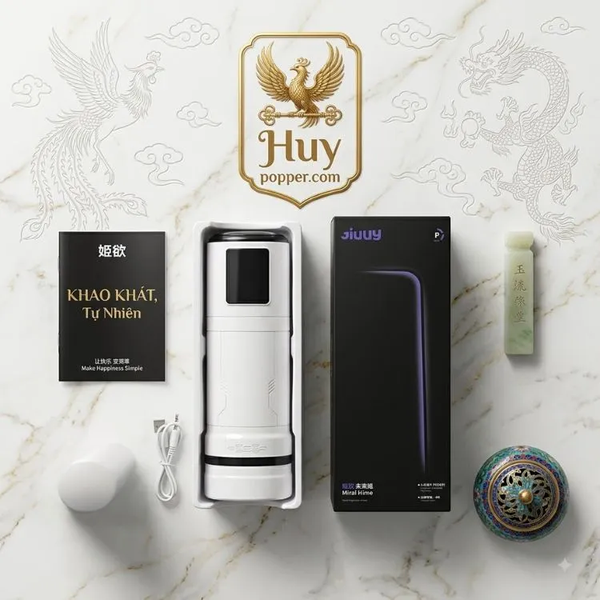 Máy Sục Tự Động Cho Nam Verna | Tỏa Nhiệt 42°C Vừa Rung Vừa Sục Nhỏ Gọn Cực Phê
