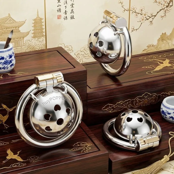 Lồng khóa cu inox đúc dày Litorius ép sát háng tàng hình phẳng lì