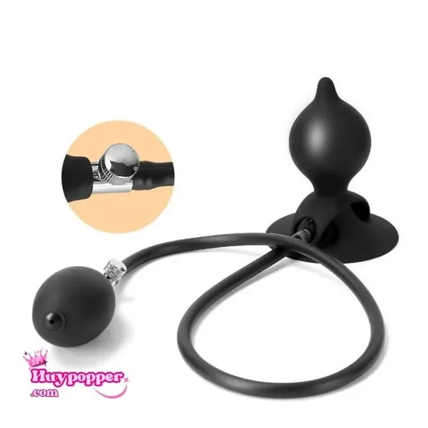 Plug bơm hơi hậu môn có hít tường