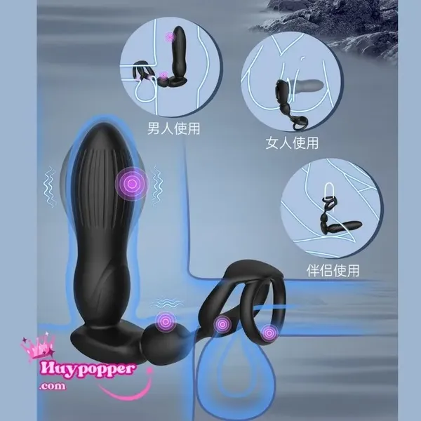 Plug rung hậu môn phóng to kích thích G spot App