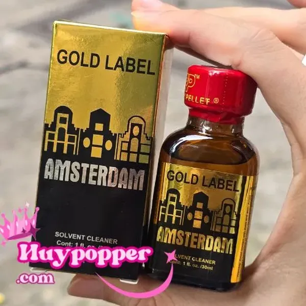 Popper Amsterdam Gold 30ml chính hãng
