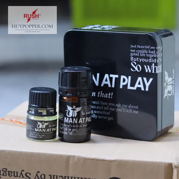Popper Man At Play Đen 40ml+20ml