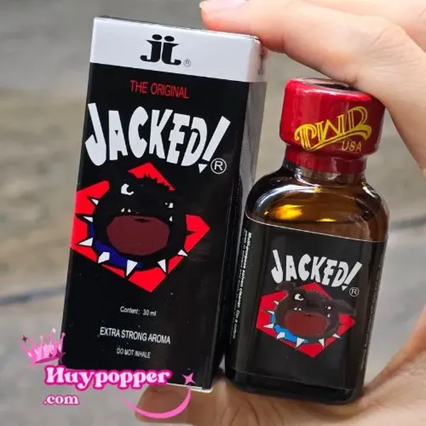 Popper Mỹ Jacked chó đen 30ml