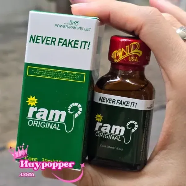 Popper Ram 30ml cổ điễn chính hãng PWD