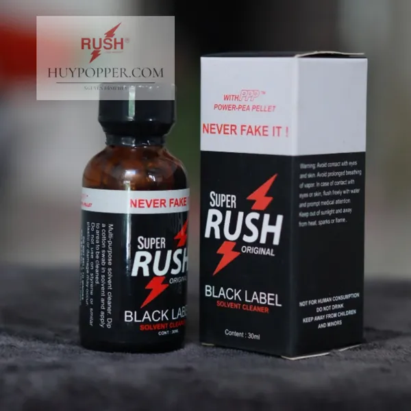 POPPER SUPER RUSH ĐEN 30ML MỸ