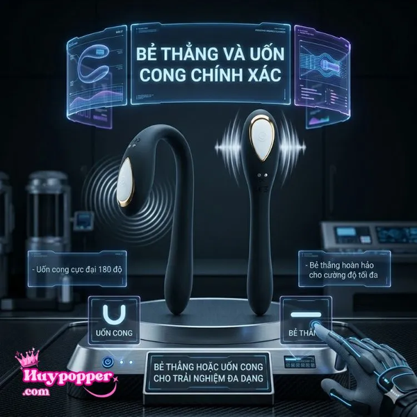 Trứng rung chữ C Celia kết nối app bẻ cong bẻ thẳng thông minh