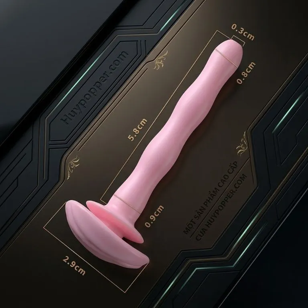 Lồng khóa cu phom dẹt Larva chất liệu silicon trong suốt dẻo dai vô cùng