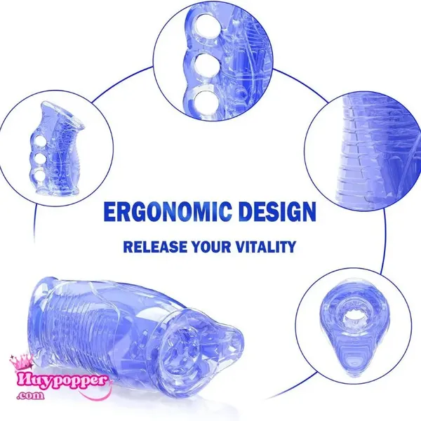 Cốc Thủ Dâm Có Tay Cầm Iron Grip (Kiểm Soát Lực Tuốt)