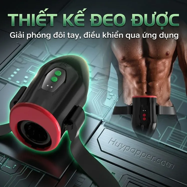 Thiết bị thủ dâm nam đeo hông Erebus trải nghiệm tự động như có người phục vụ