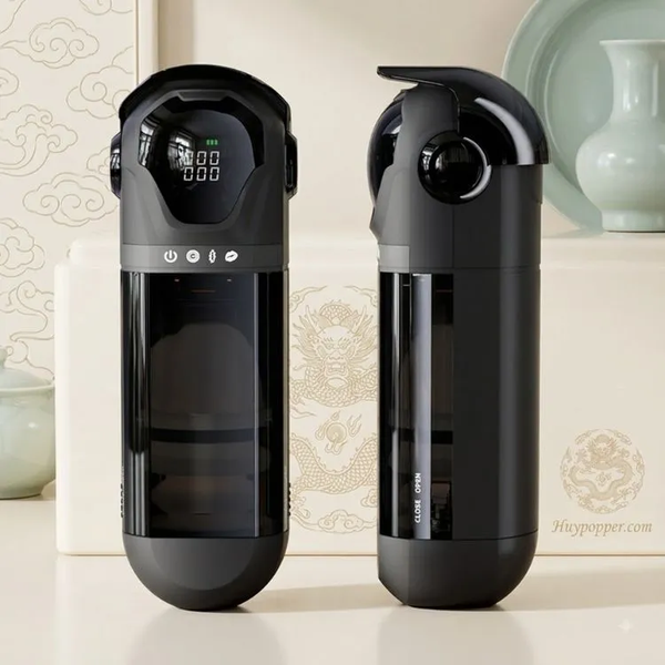 Máy tự sướng cho Nam Chloris | Màn Hình LCD Thông Minh Rung Hút Đa Tầng Cực Mạnh