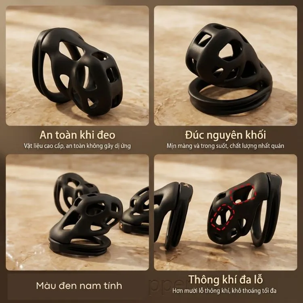 Khóa dương vật nhựa resin siêu nhẹ Marianus đeo thoải mái 24/24