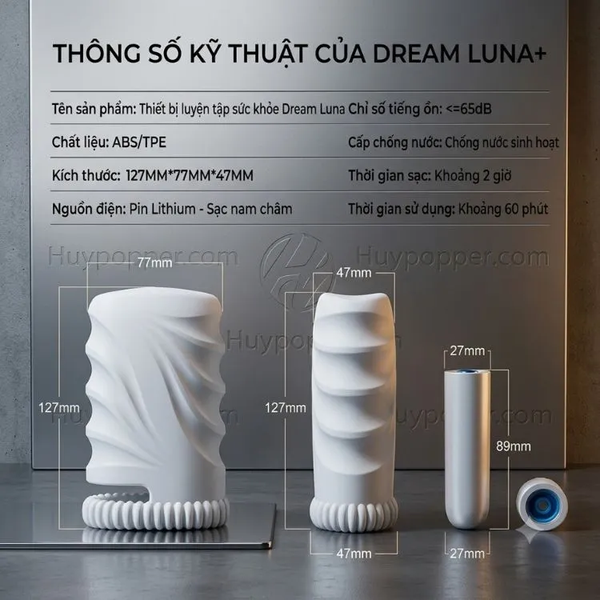 Cốc Tự Sướng 2 Đường Ống Monroe – Trứng Rung Nam Châm Công Suất Khủng
