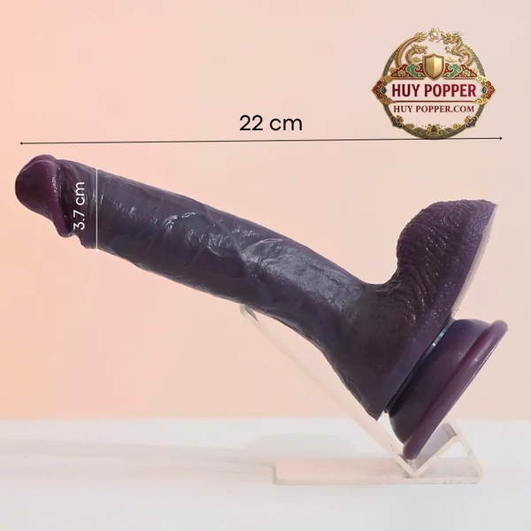 Dildo Hít Tường Rảnh Tay Alien | Màu Tím Than Độc Lạ Ôm Sát Từng Nhịp Dập