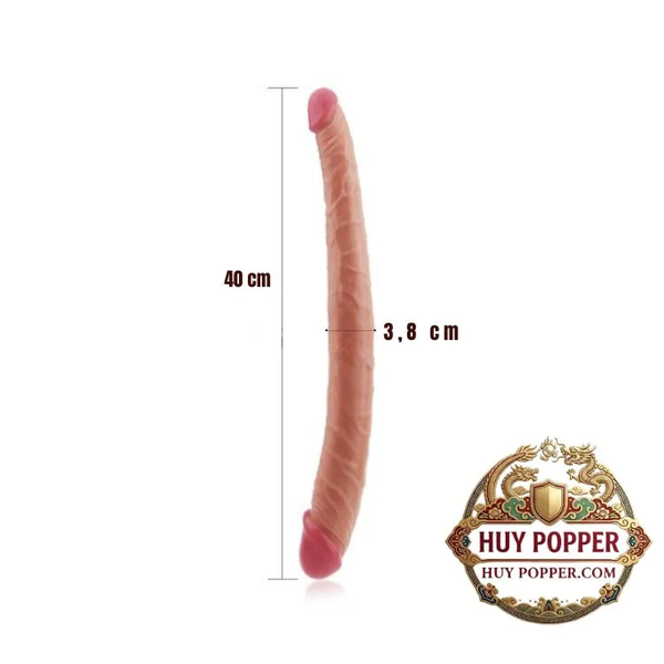Dương Vật Giả Silicon 2 Đầu Lovetoy | Mềm Mịn Như Da Thật Sử Dụng Êm Á