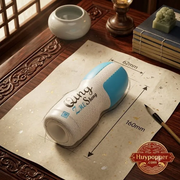 Cốc Thủ Dâm Giá Rẻ Qing | Lõi Silicon Da Thật Cho Sinh Viên