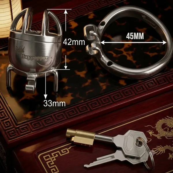 Khóa cu inox đúc nguyên khối Caspianus độ hoàn thiện cao cao cấp